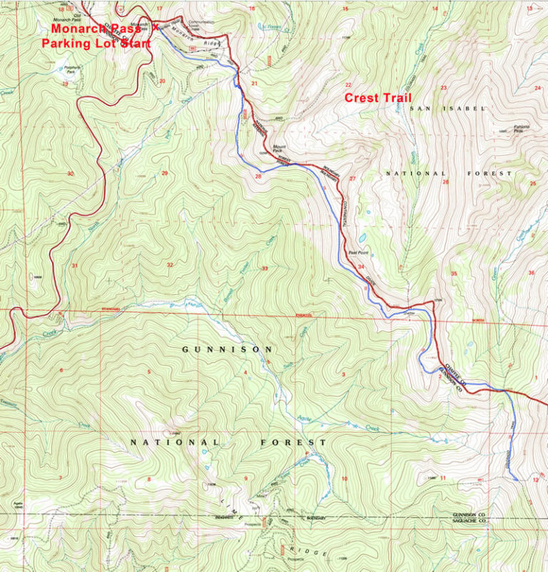 Monarch Crest Trail – Chaffee County Running Club